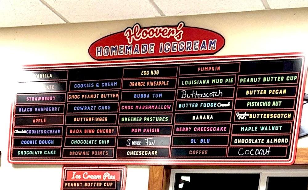 Hoover's Restaurant Menu image 2